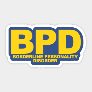 BPD Sticker